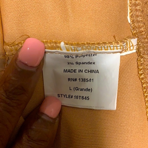 NWOT Faux Suede Fashion Top🤎 - Picture 9 of 9